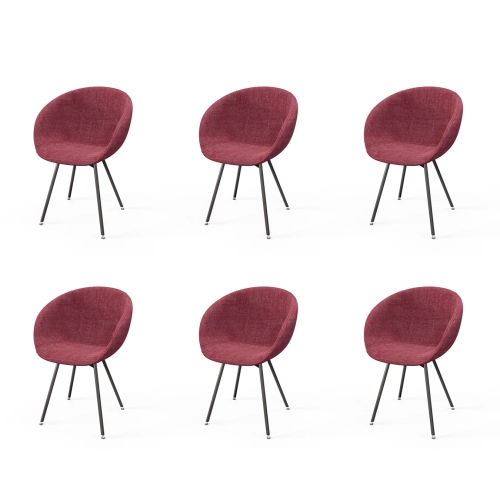Krzesło KR-501 Ruby Kolory Tkanina Tessero 07 Design Italia 2025-2030